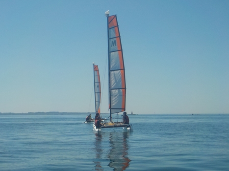 Catamaran à larmor Plage